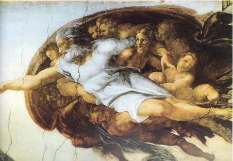 Michelangelo: Ábrahám teremtése